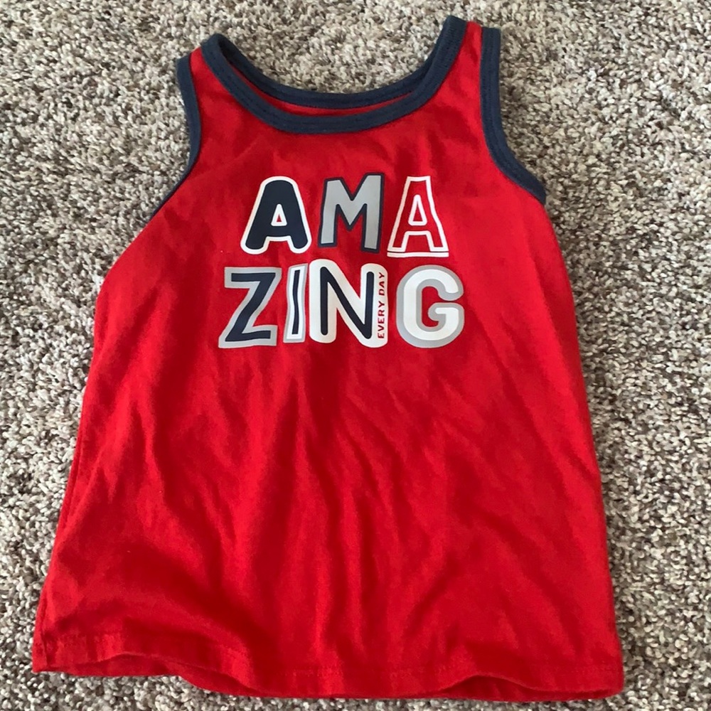 Boys “Amazing “ 4T tank from Garanimals. Hardly worn.